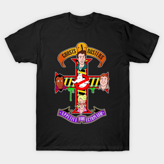 Ghosts N Busters T-Shirt by BuckRogers